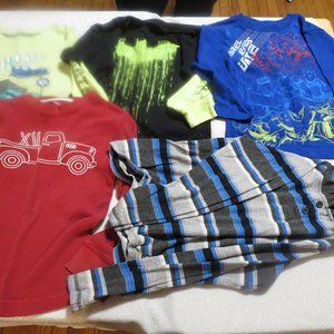 5 Boys Long Sleeve Shirts